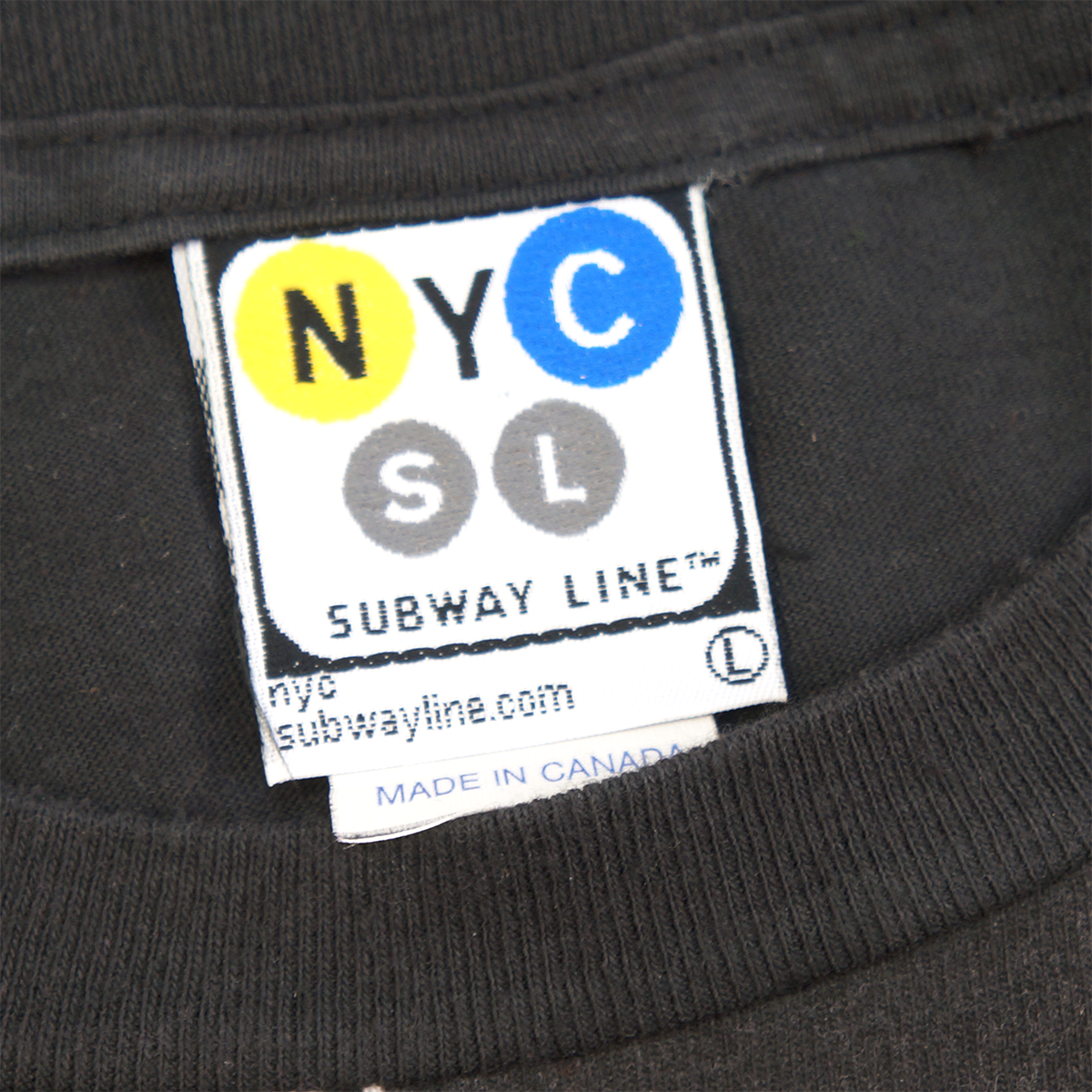 NYC SUBWAY AOP SS CLAW TEE BLACK