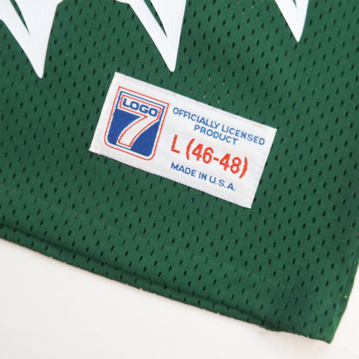 VINTAGE CLAW LOGO 7 "REGGIE WHITE" GREEN BAY FOOTBALL JERSEY