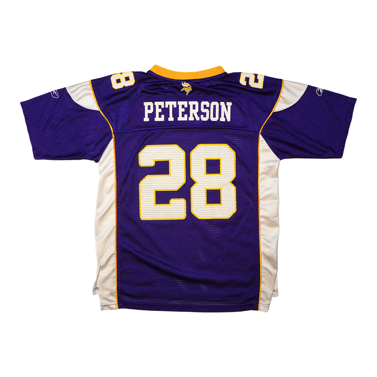 VINTAGE CLAW "ADRIAN PETERSON" MINNESOTA VIKINGS FOOTBALL JERSEY