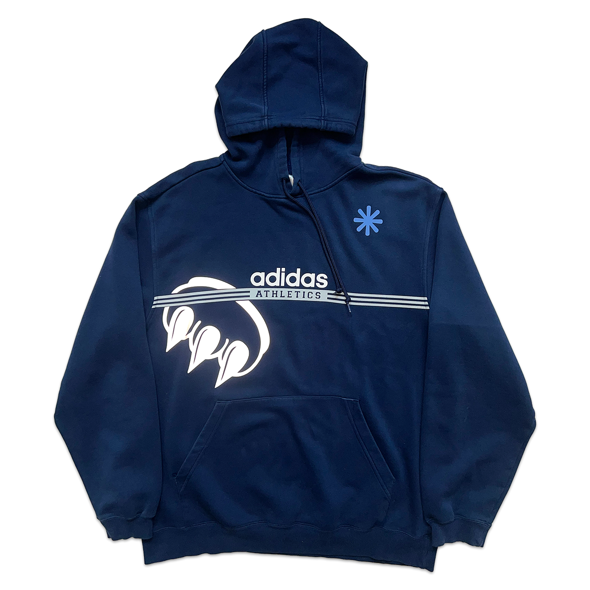 Blue Adidas Hoodie