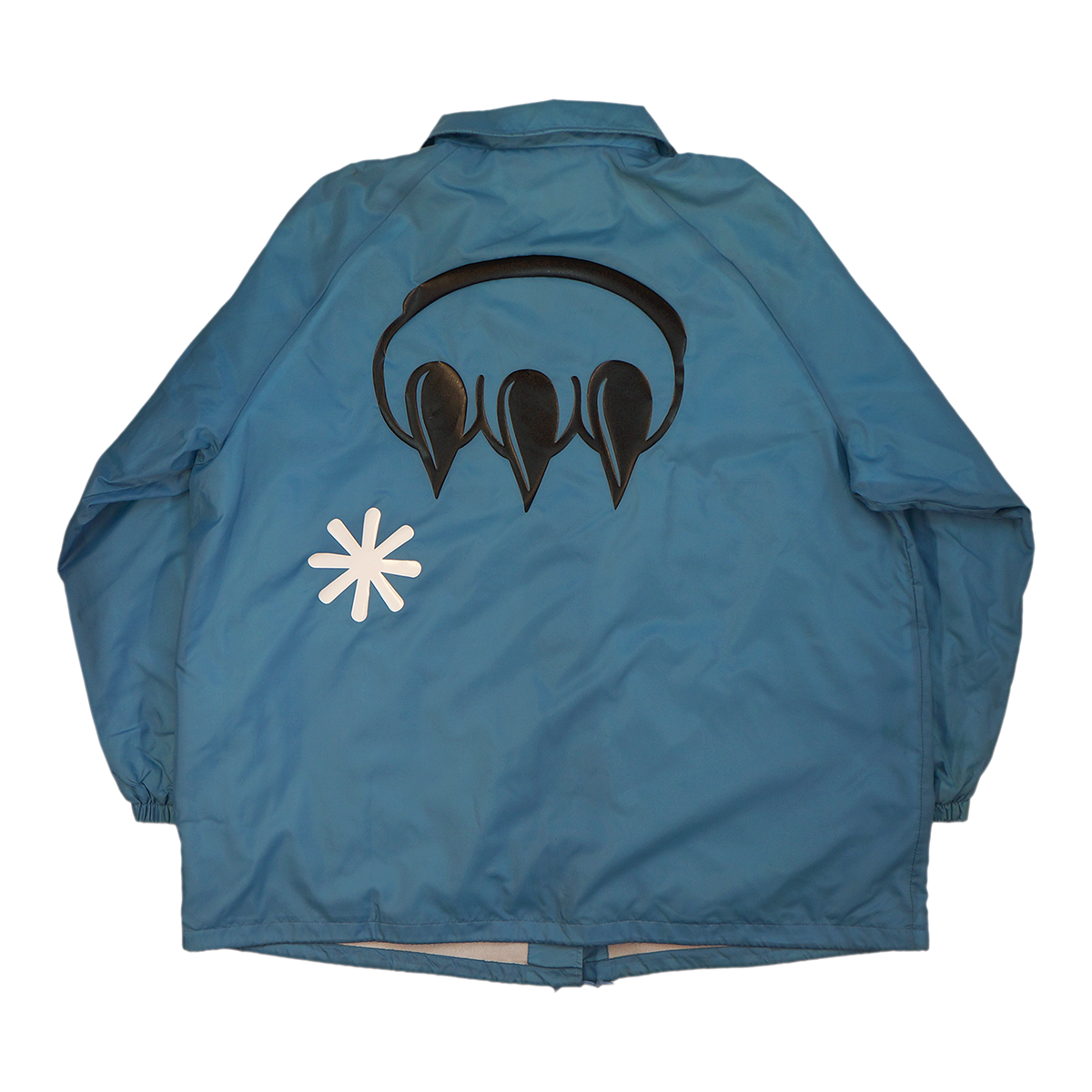 CLAW COACHES JACKET (BLACK ON BLUE)