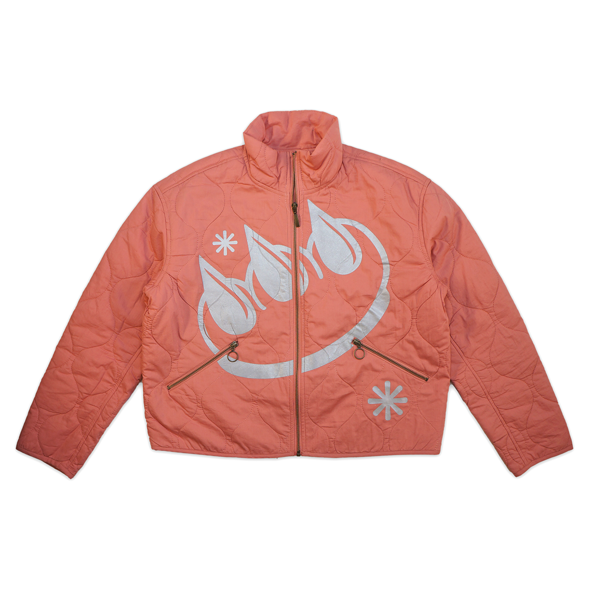 QUILTED 3M CLAW JACKET (3M ON PINK)
