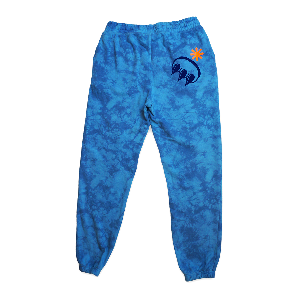 TIEDYE CLAW JOGGERS (BLUE)