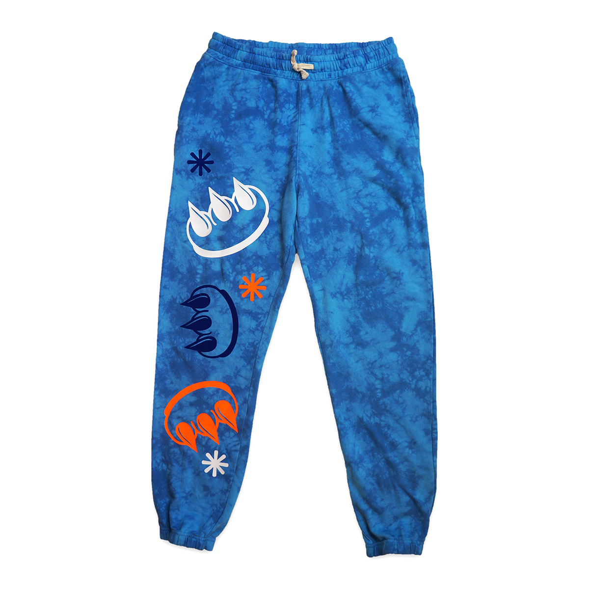 TIEDYE CLAW JOGGERS (BLUE)