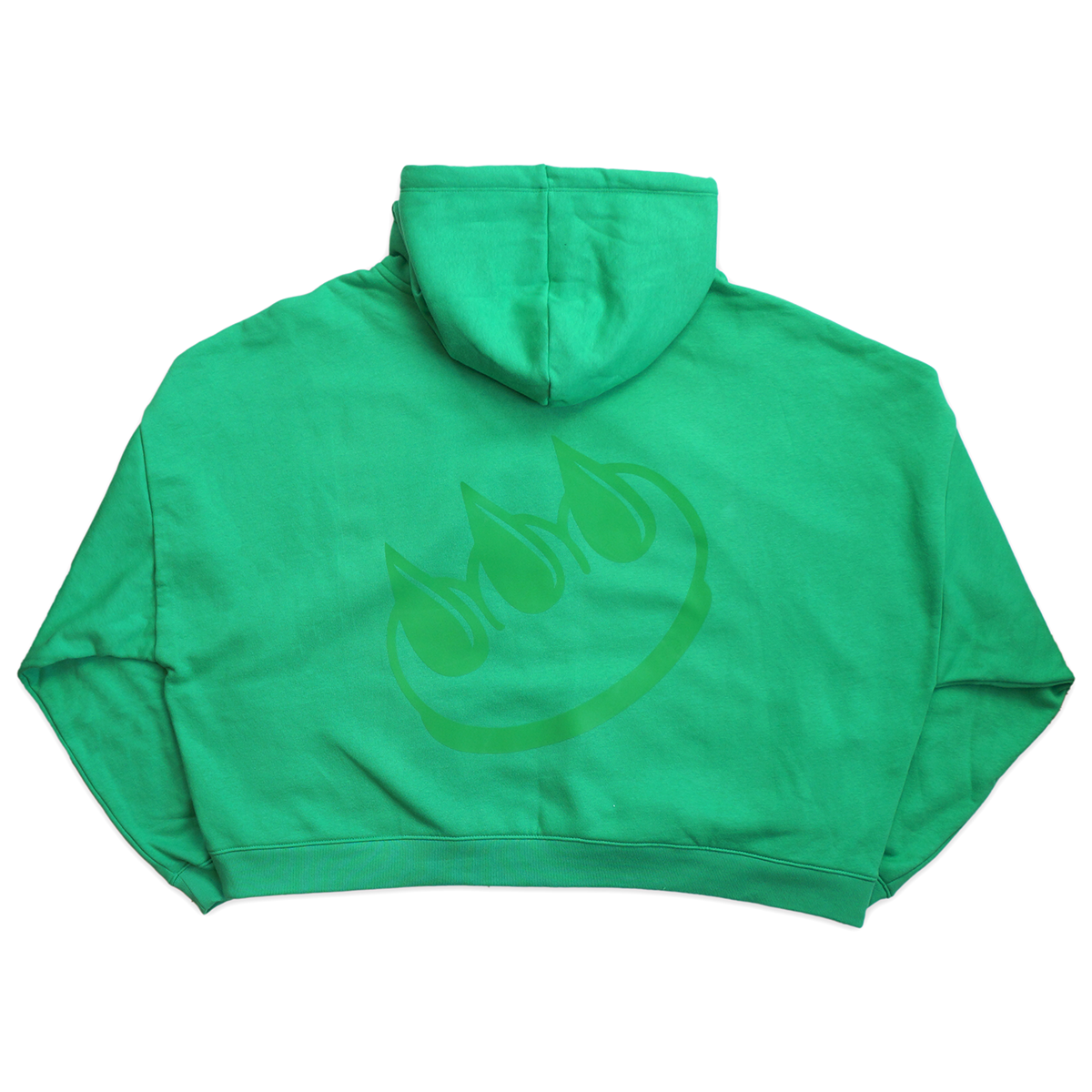 REFLECTIVE CLAW GAP ZIP HOODIE (GREEN 3M ON GREEN)