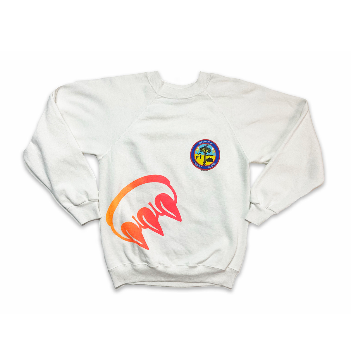 VINTAGE DESERT STORM CLAW CREWNECK