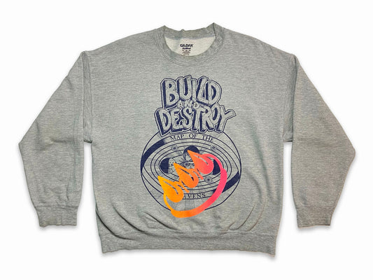 BUILD & DESTROY CLAW CREWNECK