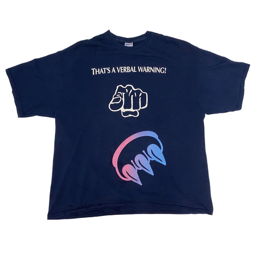 VERBAL WARNING CLAW TEE