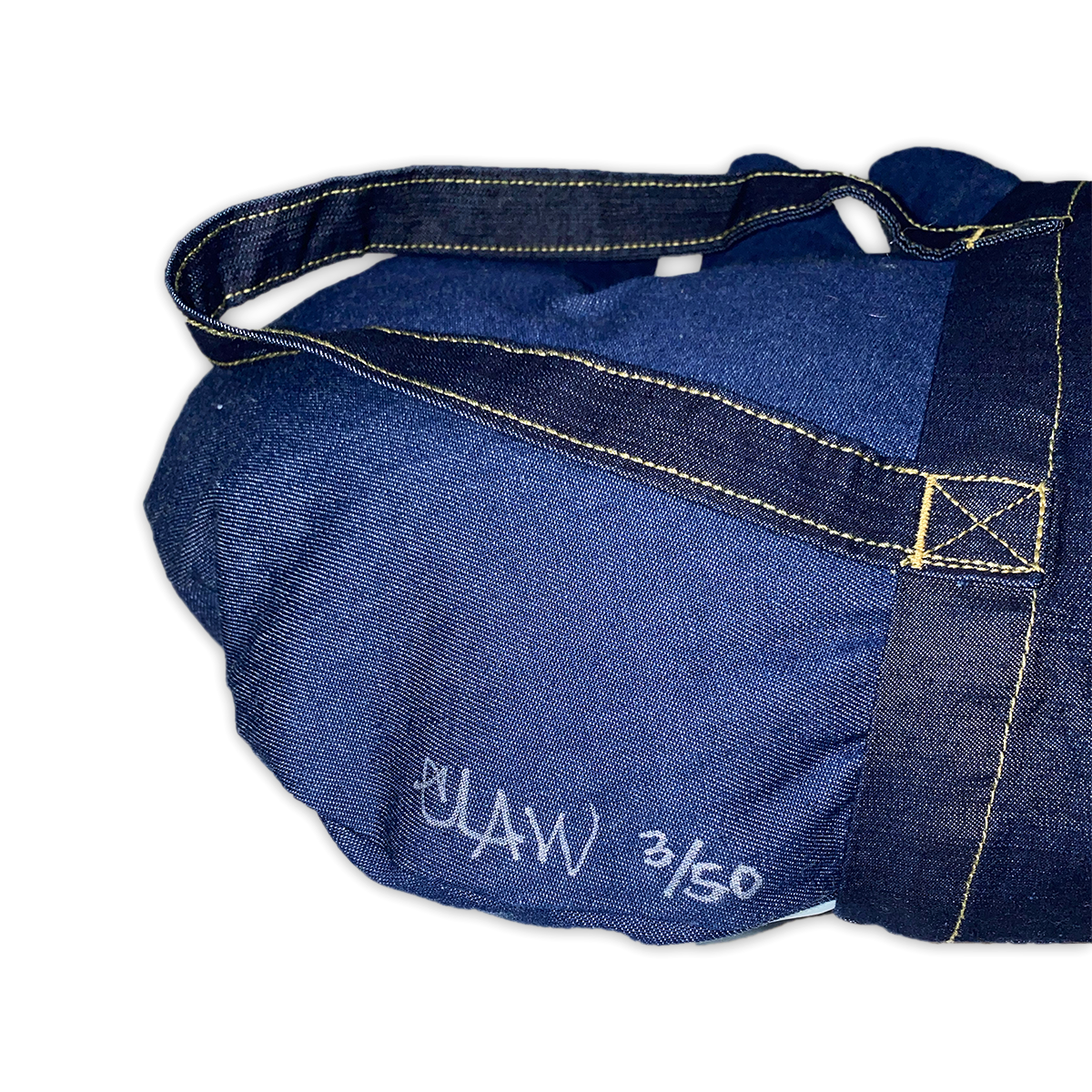 CLAWS DENIM SLEEPOVER KIT - DENIM PILLOW & TOTE + KEYCHAIN